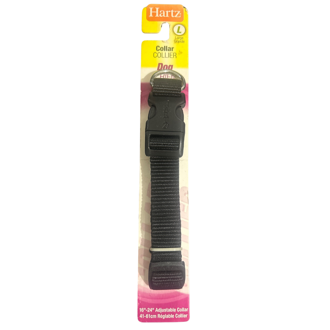 Black Heart Dog Collar
