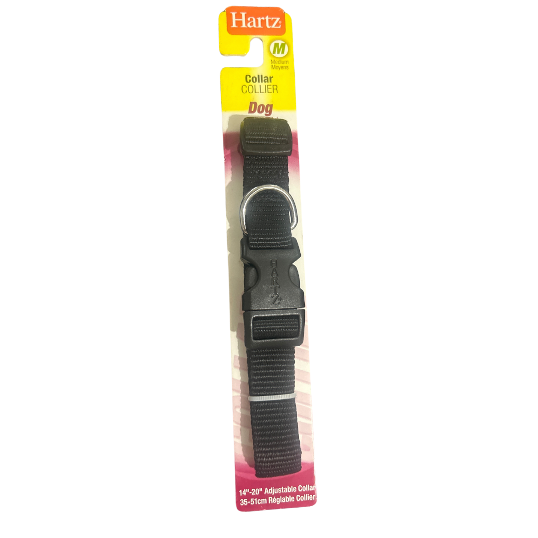 Black Heart Dog Collar